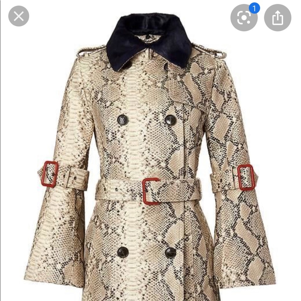Olivia Palermo Leather Coat - Limited Edition